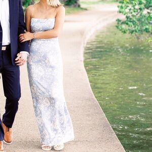 Reformation Frankie silk dress size 2